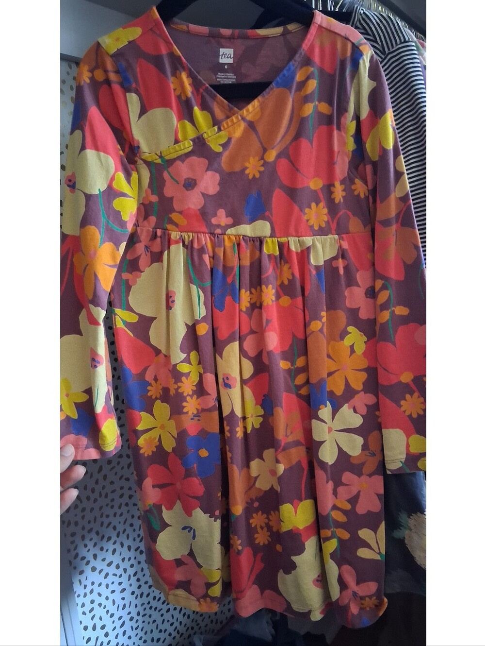 Tea Collection Autumn Floral Dress